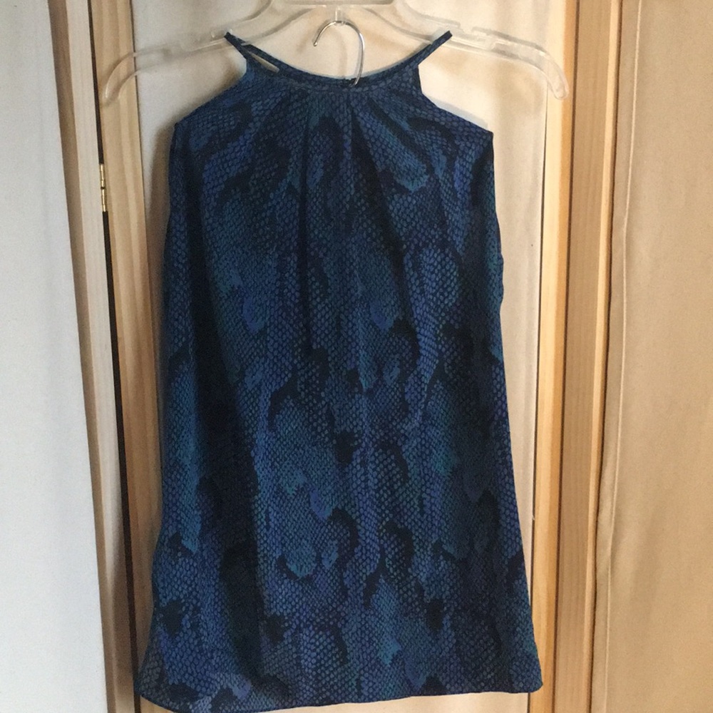 Silk halter top blouse